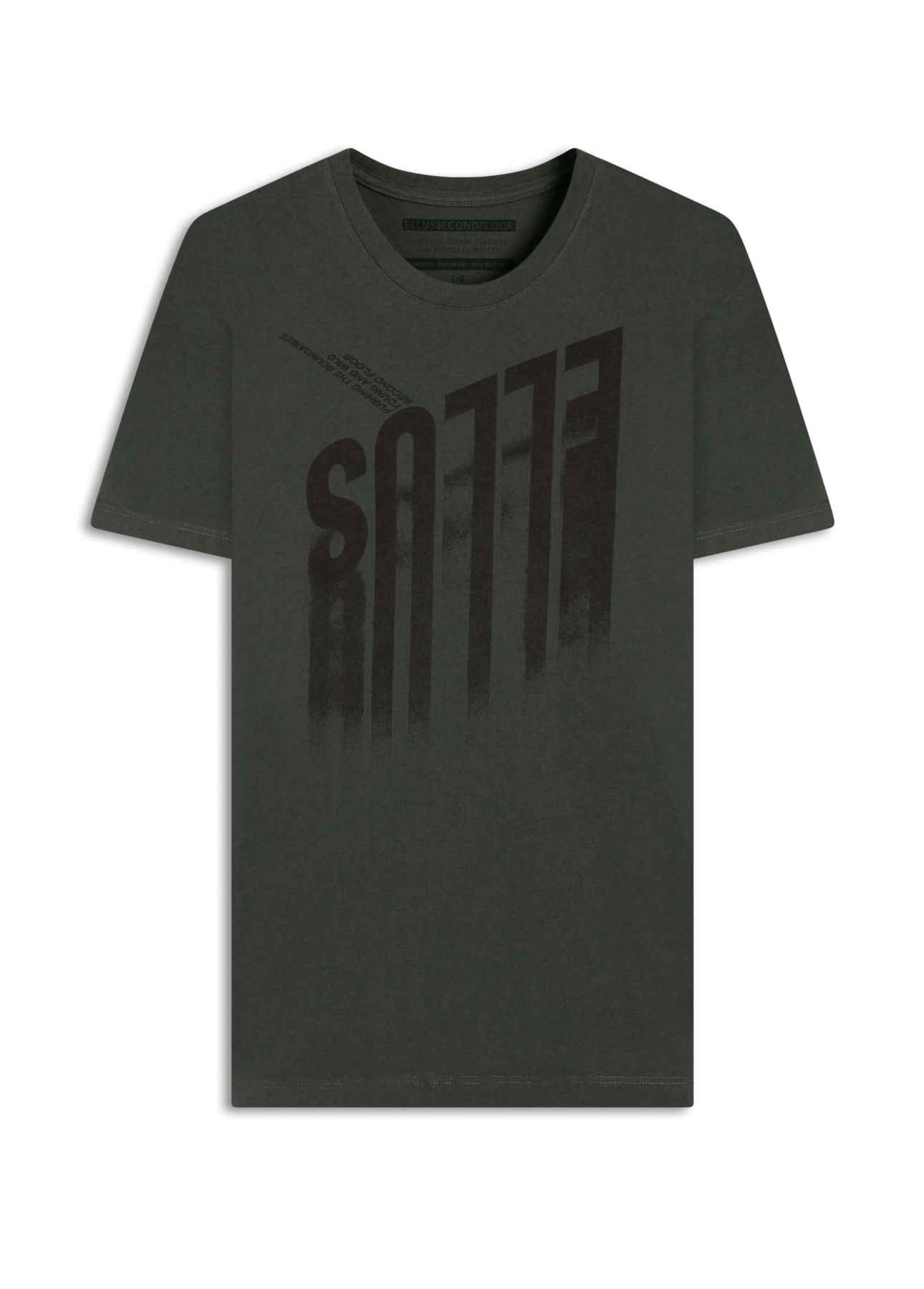 T-Shirt 2nd Faded Classic Grafite