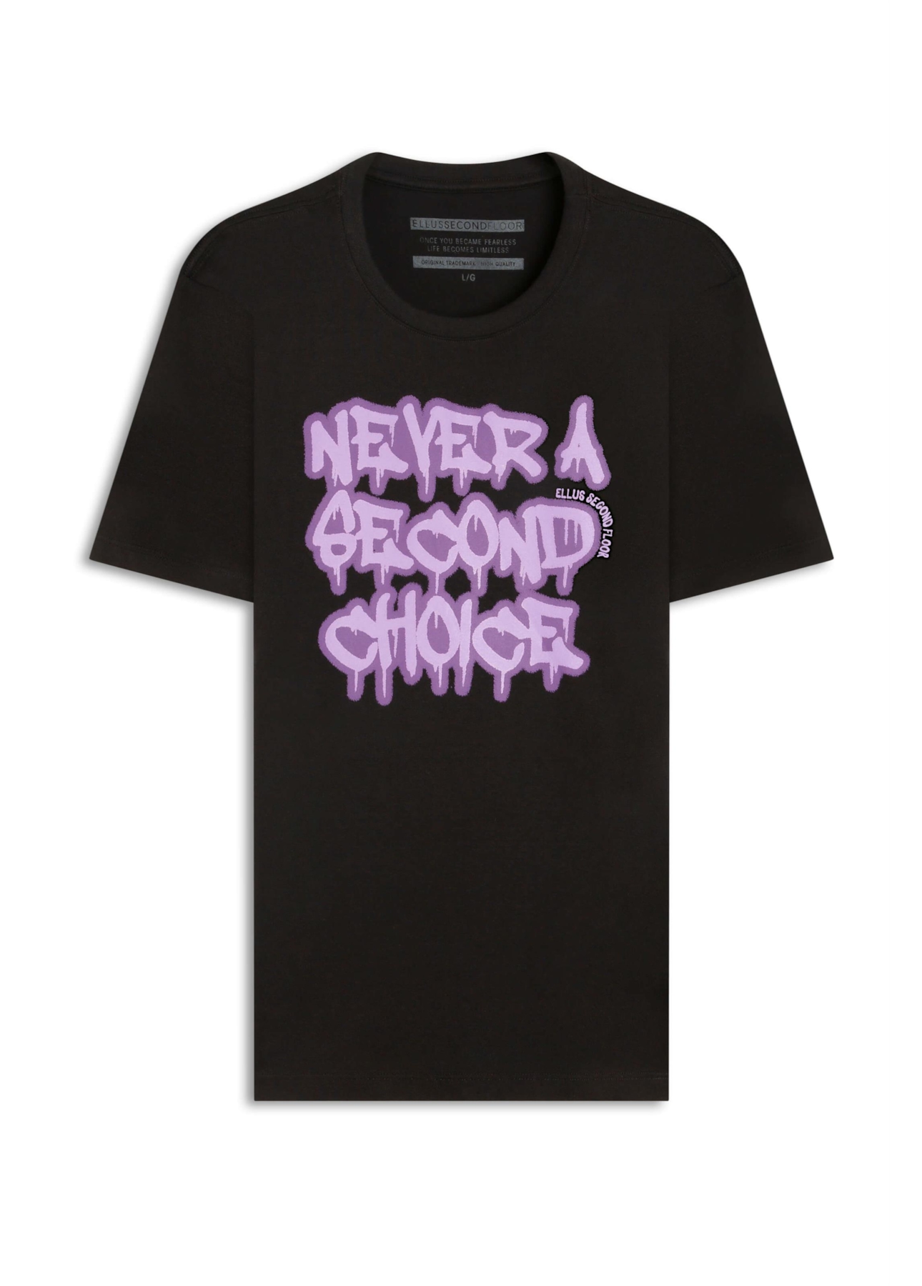 T-Shirt 2nd Floor Choice Preto