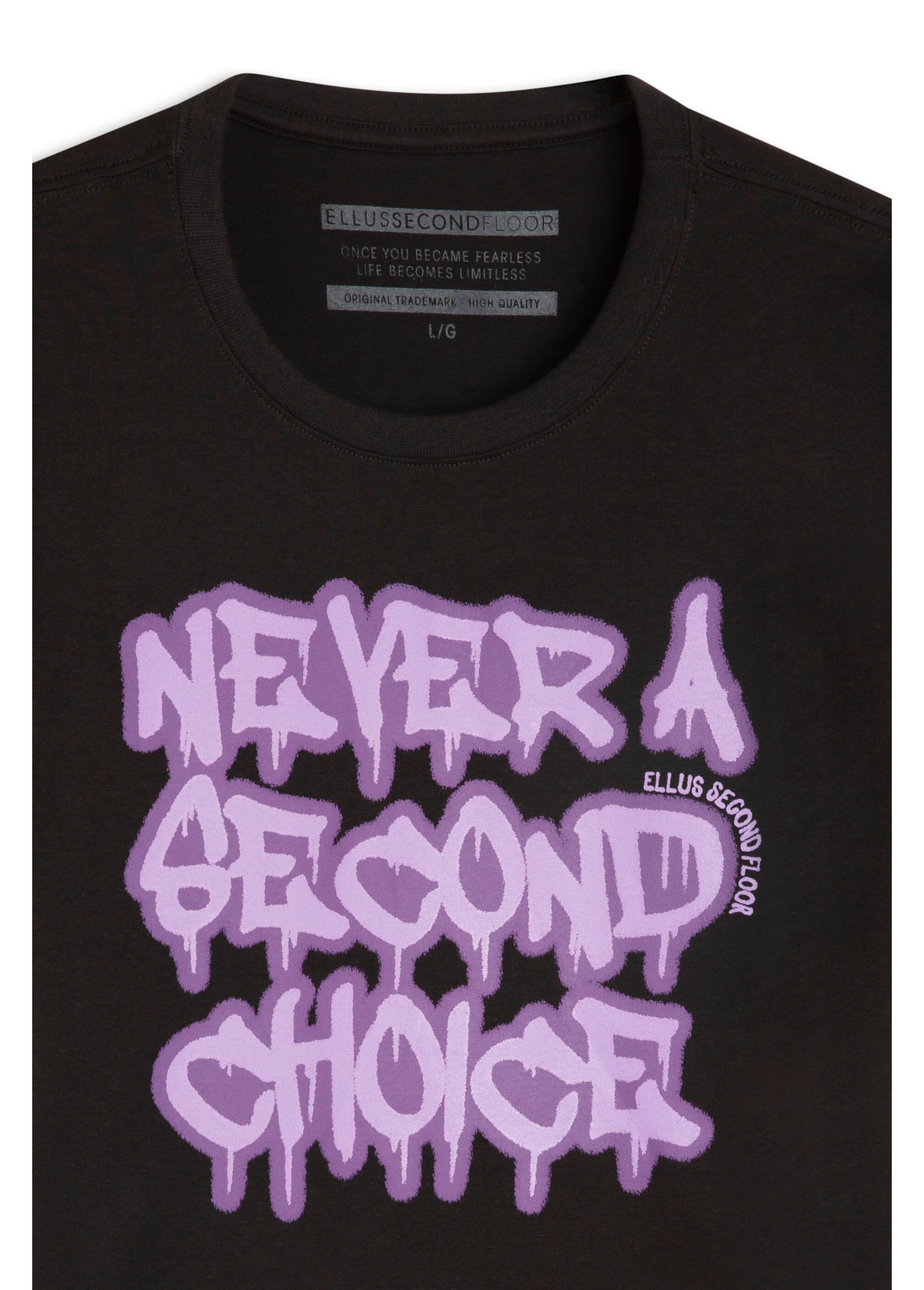T-Shirt 2nd Floor Choice Preto