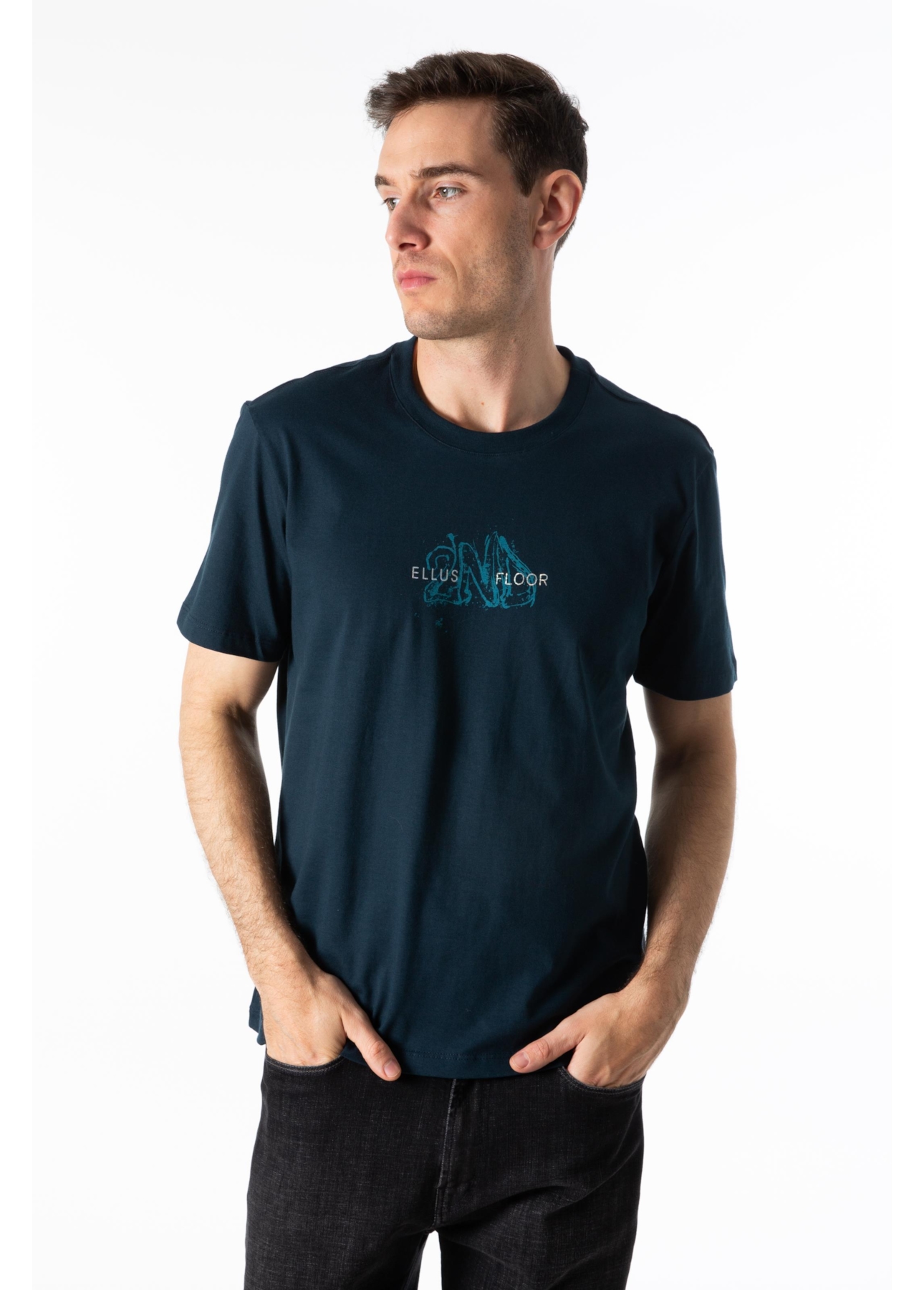 T-Shirt  2nd Floor Classic Petroleo