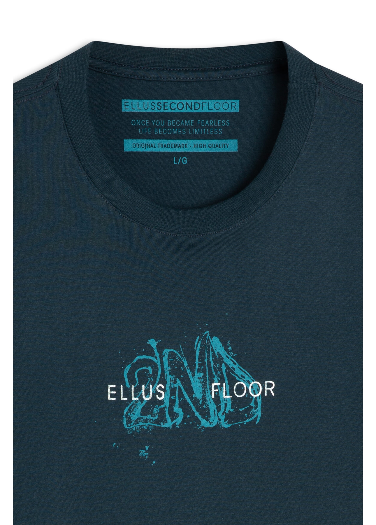 T-Shirt  2nd Floor Classic Petroleo