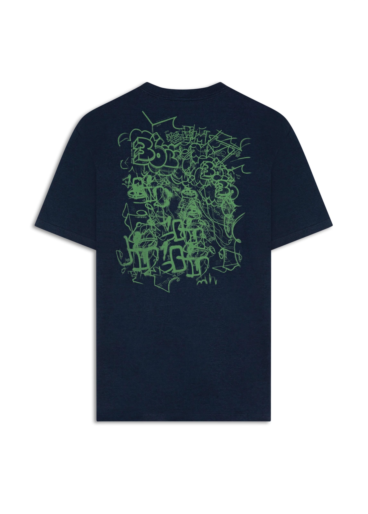 T-Shirt  2nd Floor Graffiti Classic Dark Navy