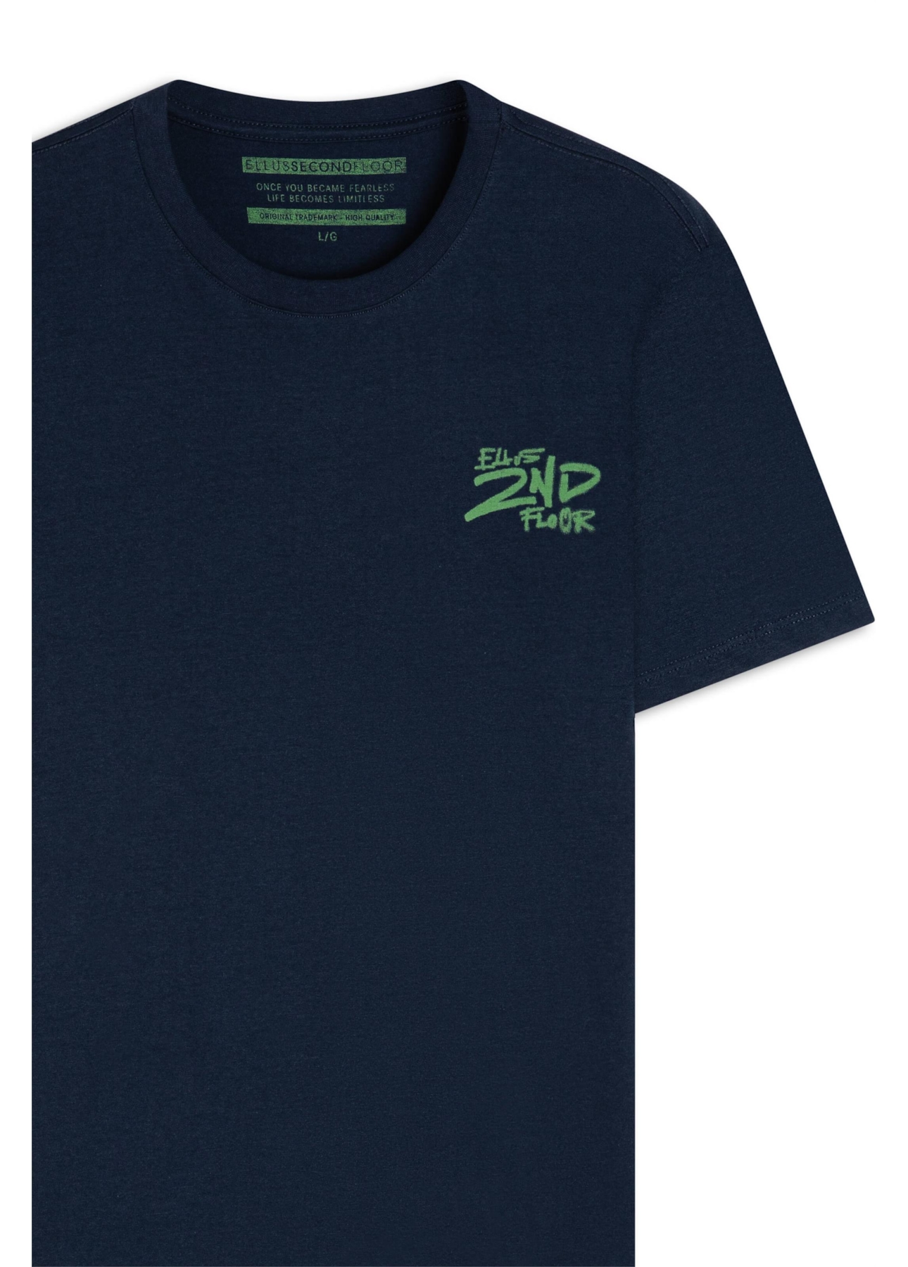 T-Shirt  2nd Floor Graffiti Classic Dark Navy
