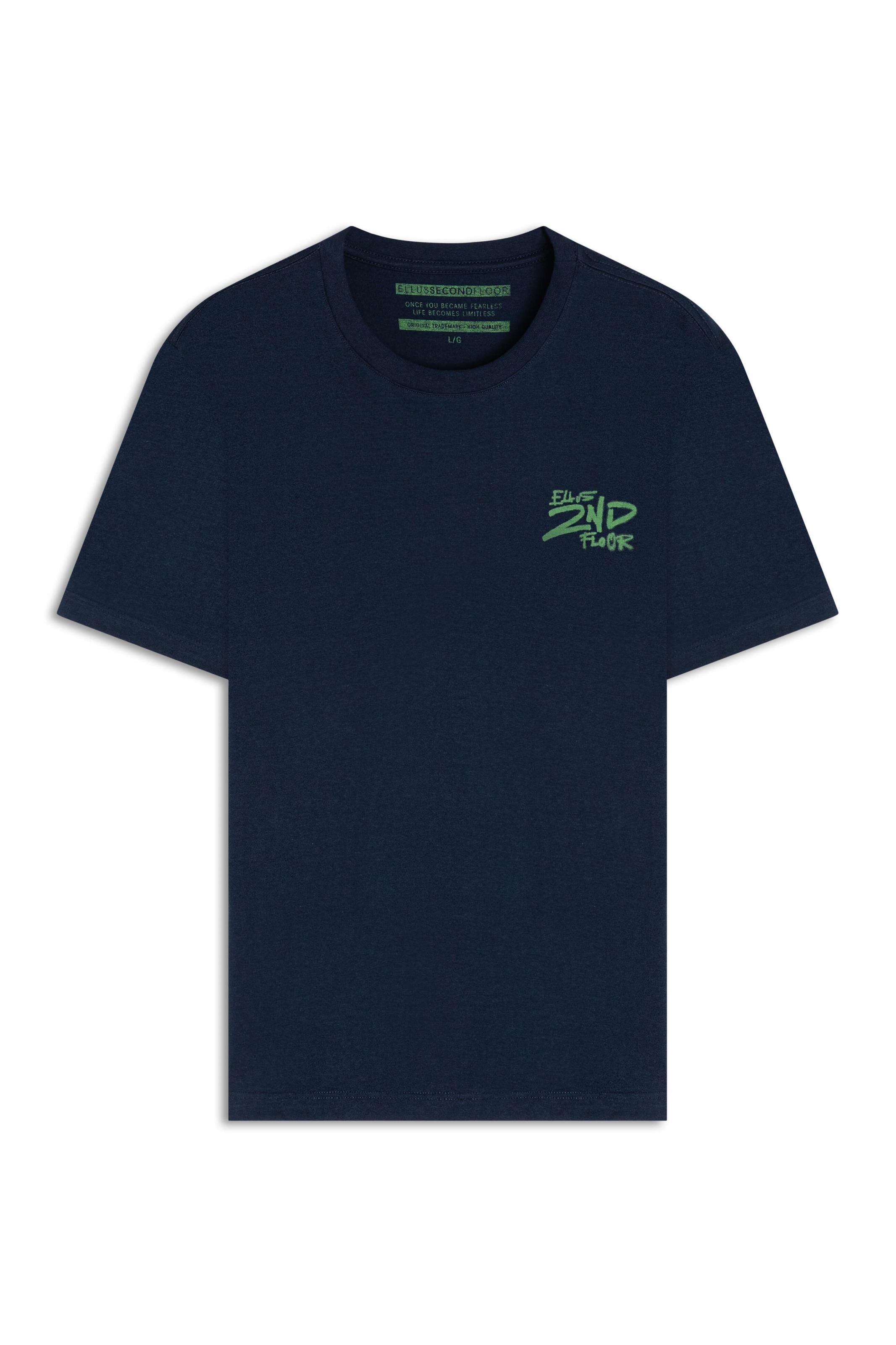 T-Shirt 2nd Floor Graffiti Classic Dark Navy