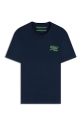 T-Shirt  2nd Floor Graffiti Classic Dark Navy