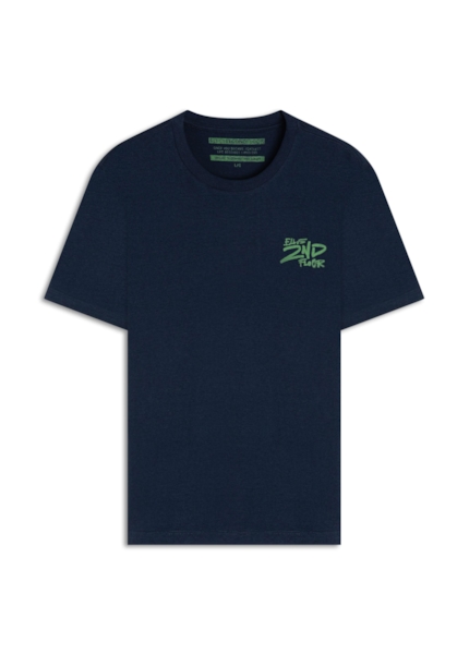 T-Shirt  2nd Floor Graffiti Classic Dark Navy