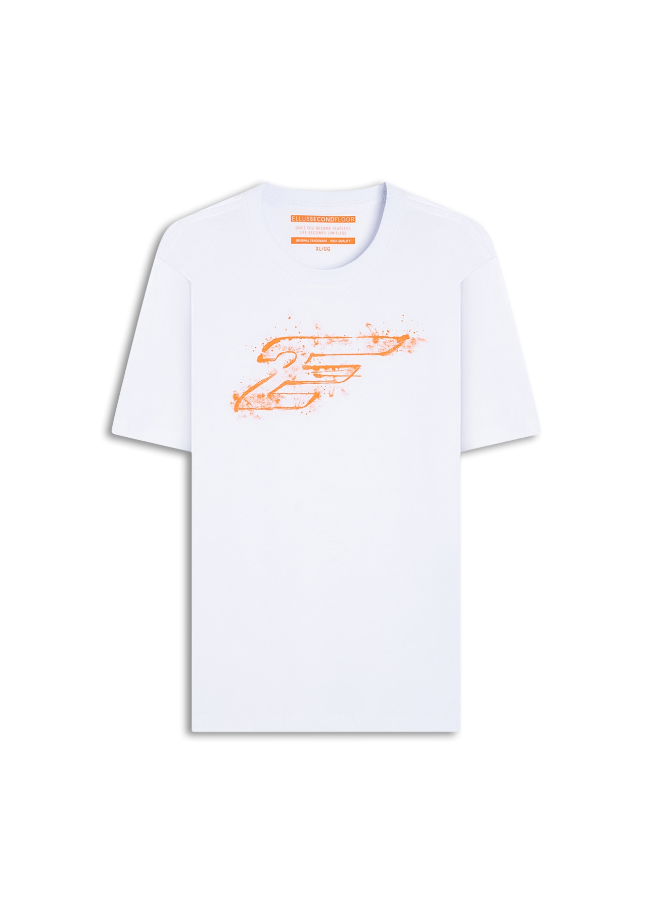 T-Shirt 2nd Floor Paint Classic Branco