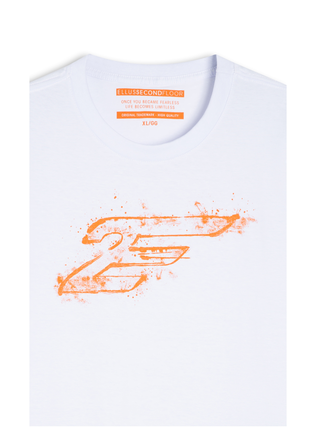 T-Shirt 2nd Floor Paint Classic Branco