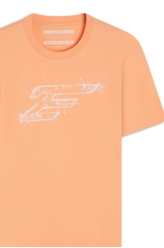 T-Shirt 2nd Floor Paint Classic Pessego