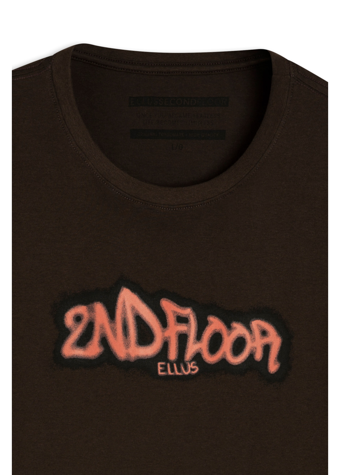 T-Shirt 2nd Floor Street Over Marrom