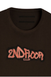 T-Shirt 2nd Floor Street Over Marrom