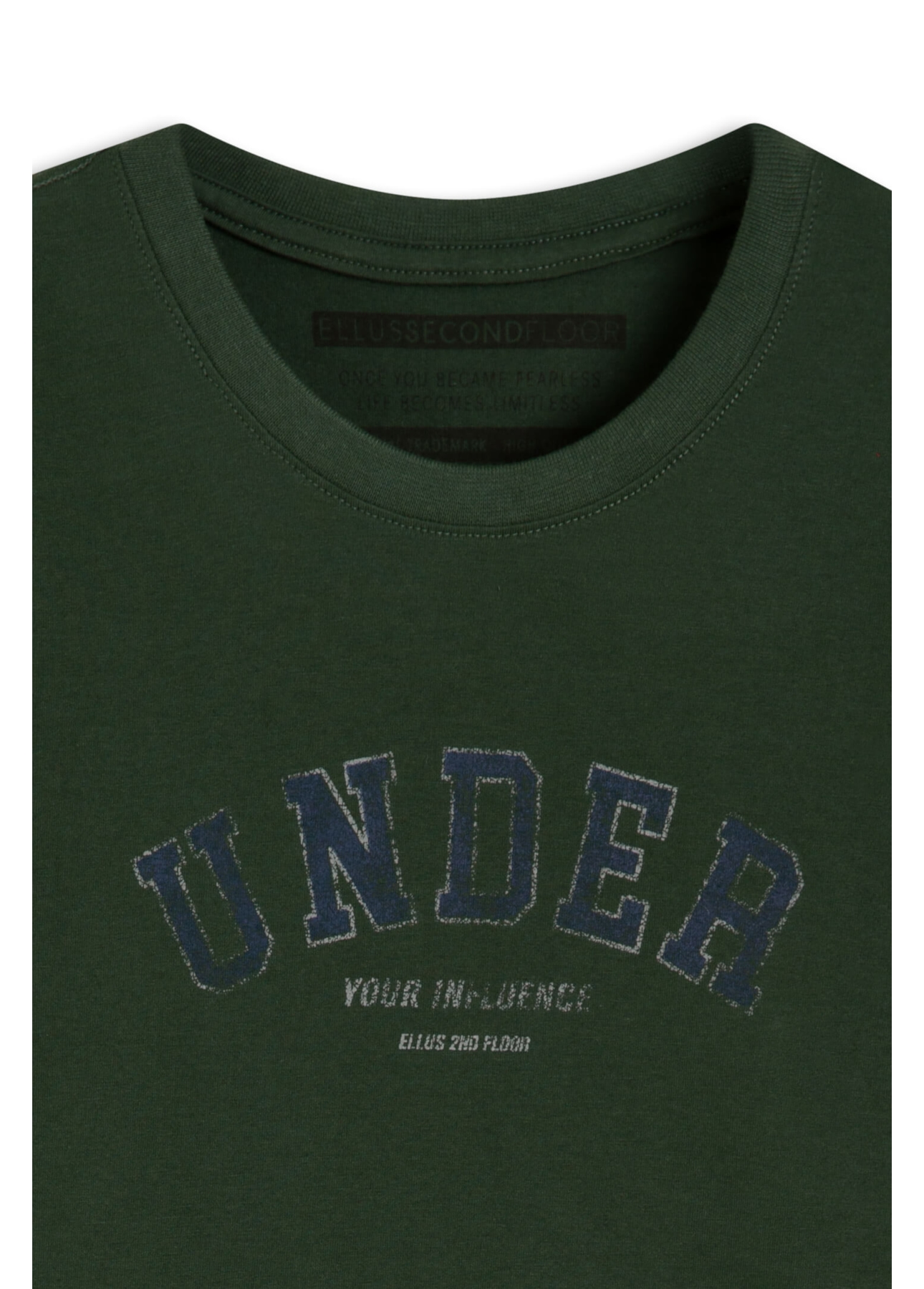 T-Shirt 2nd Floor Under Influence Verde Escuro