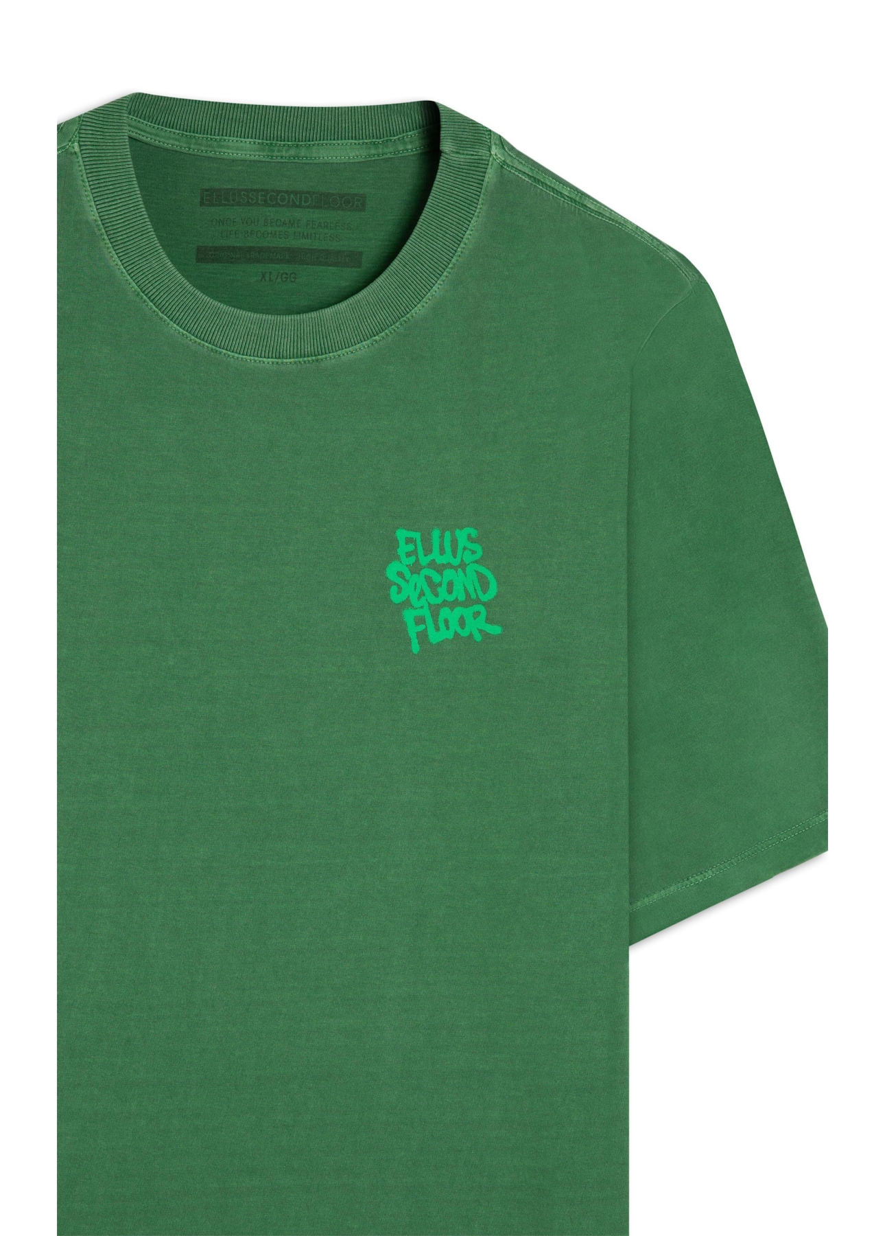 T-Shirt 2nd Floor Washed Over Bottle