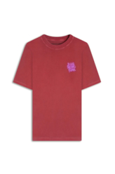 T-Shirt 2nd Floor Washed Over Cereja