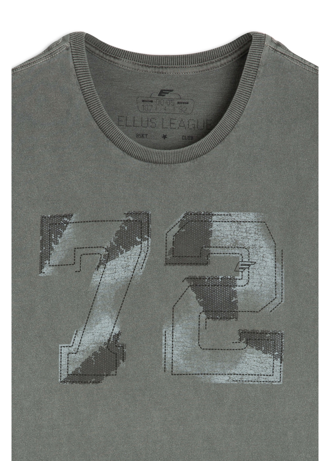 T-Shirt 72 Embroidery Preto