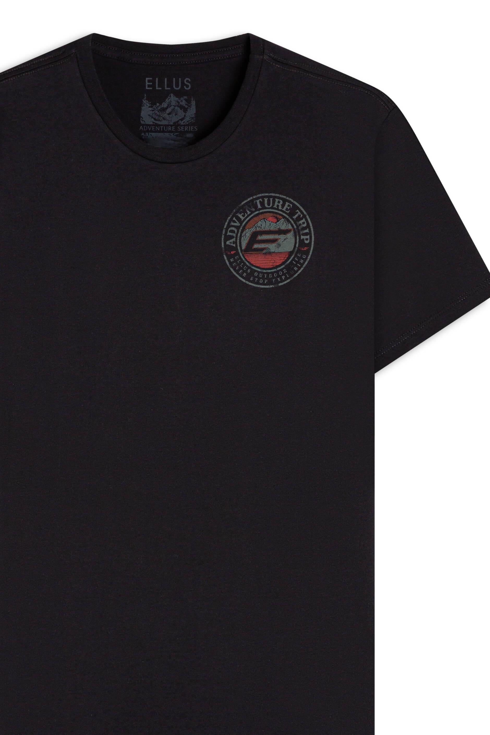 prince 黒 Tシャツ HD939017 T-Shirt Adventure Trip Preto