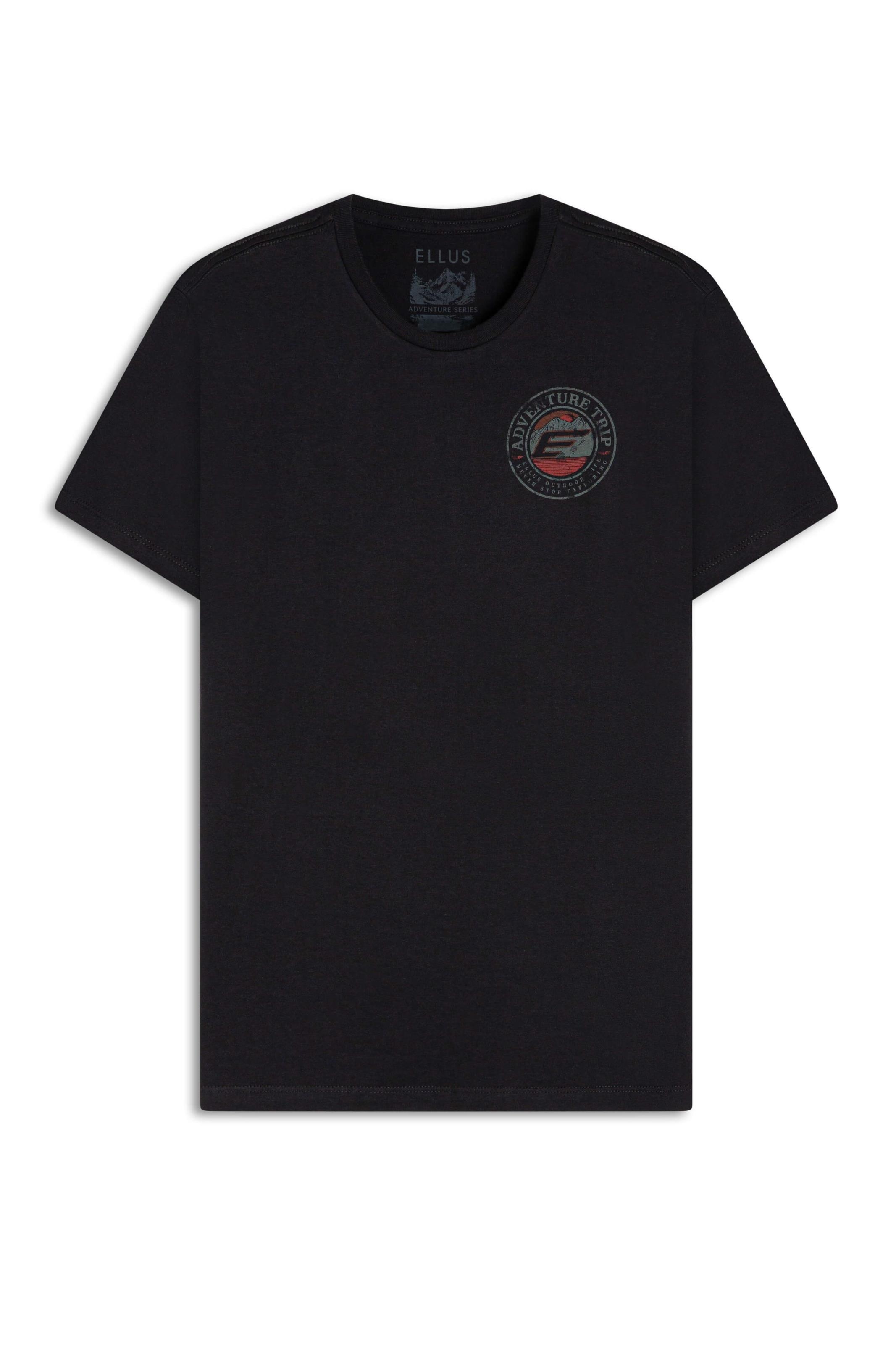 T-Shirt Adventure Trip Preto