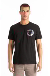 T-Shirt Airstair Glow Preto