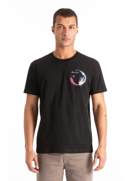 T-Shirt Airstair Glow Preto