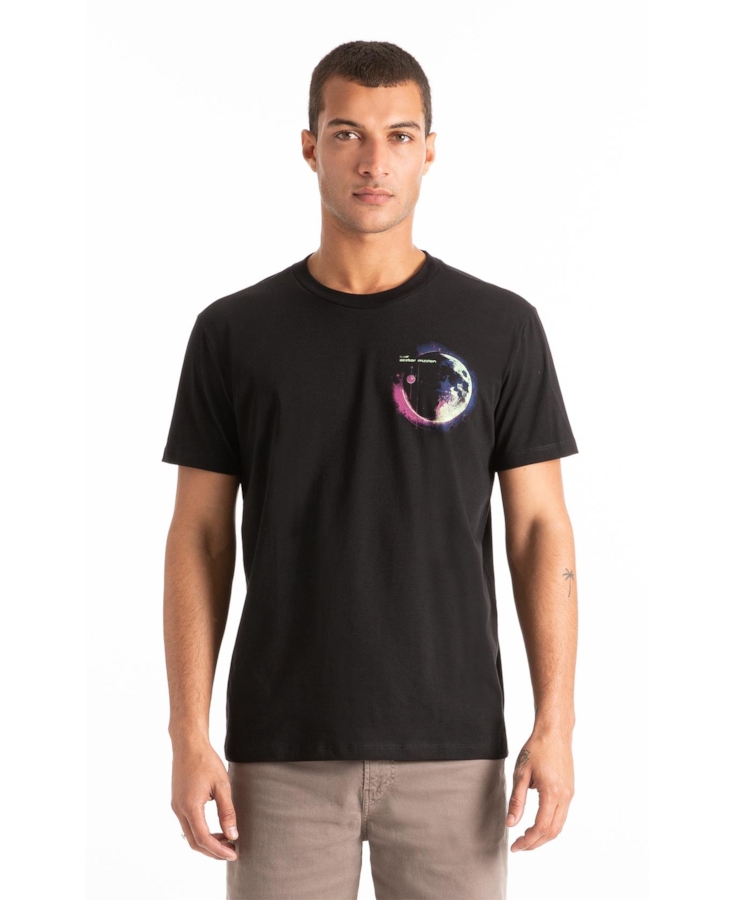 T-Shirt Airstair Glow Preto