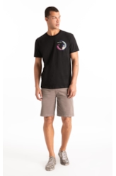 T-Shirt Airstair Glow Preto