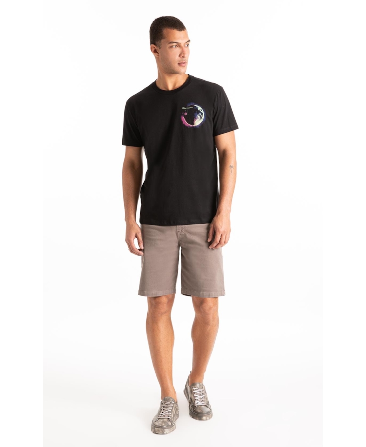 T-Shirt Airstair Glow Preto