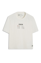 T-Shirt Basic 2nd Fck Off White