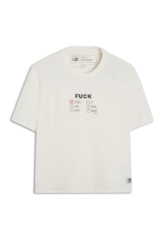 T-Shirt Basic 2nd Fck Off White