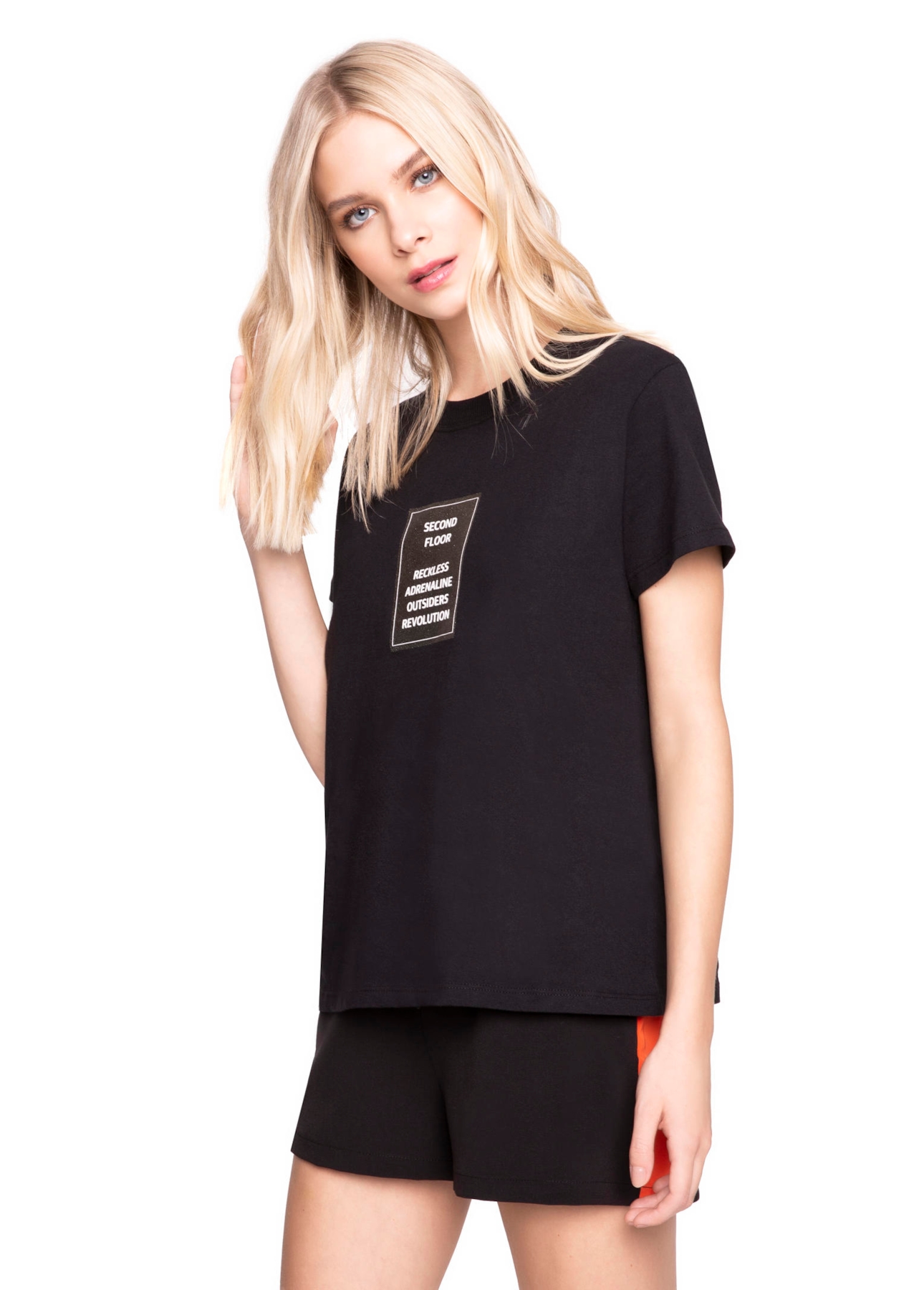 T-Shirt Basic 2nd Reckless Preto