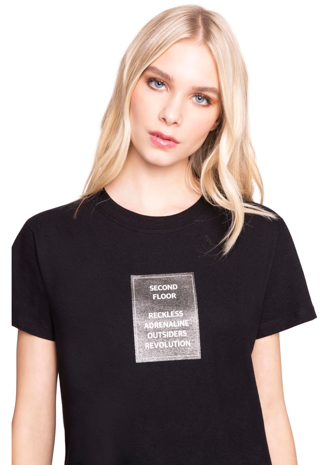 T-Shirt Basic 2nd Reckless Preto