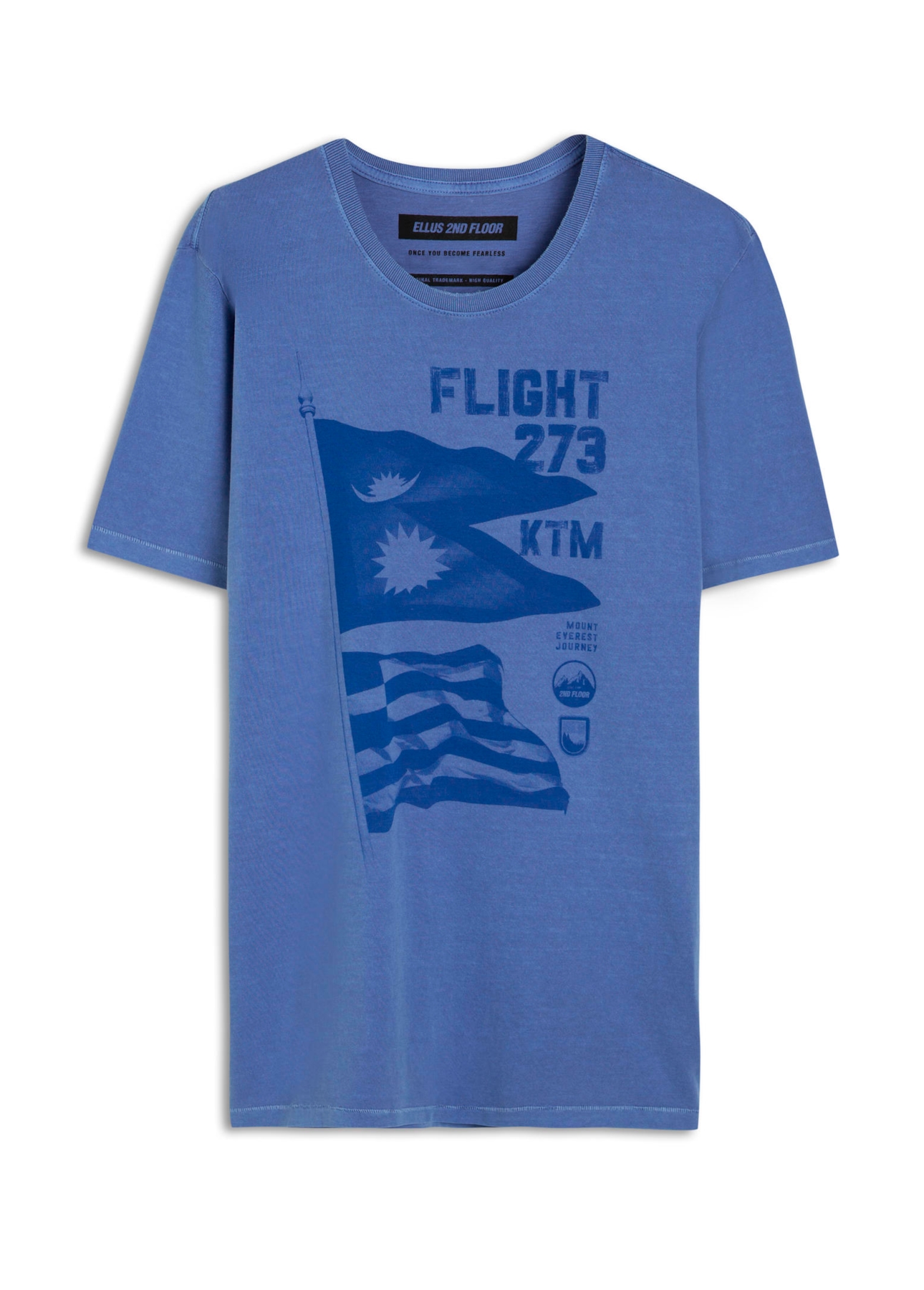 T-Shirt Basic Flight 273 Stoned Royal