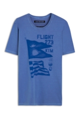 T-Shirt Basic Flight 273 Stoned Royal