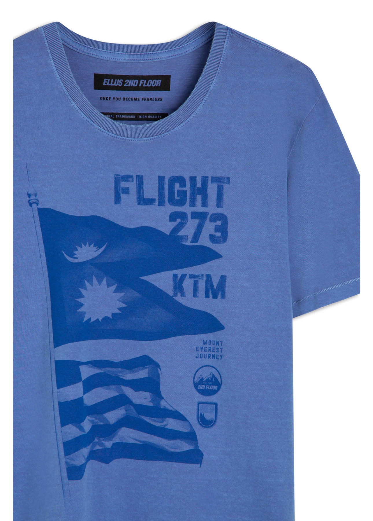 T-Shirt Basic Flight 273 Stoned Royal