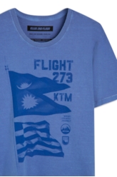 T-Shirt Basic Flight 273 Stoned Royal