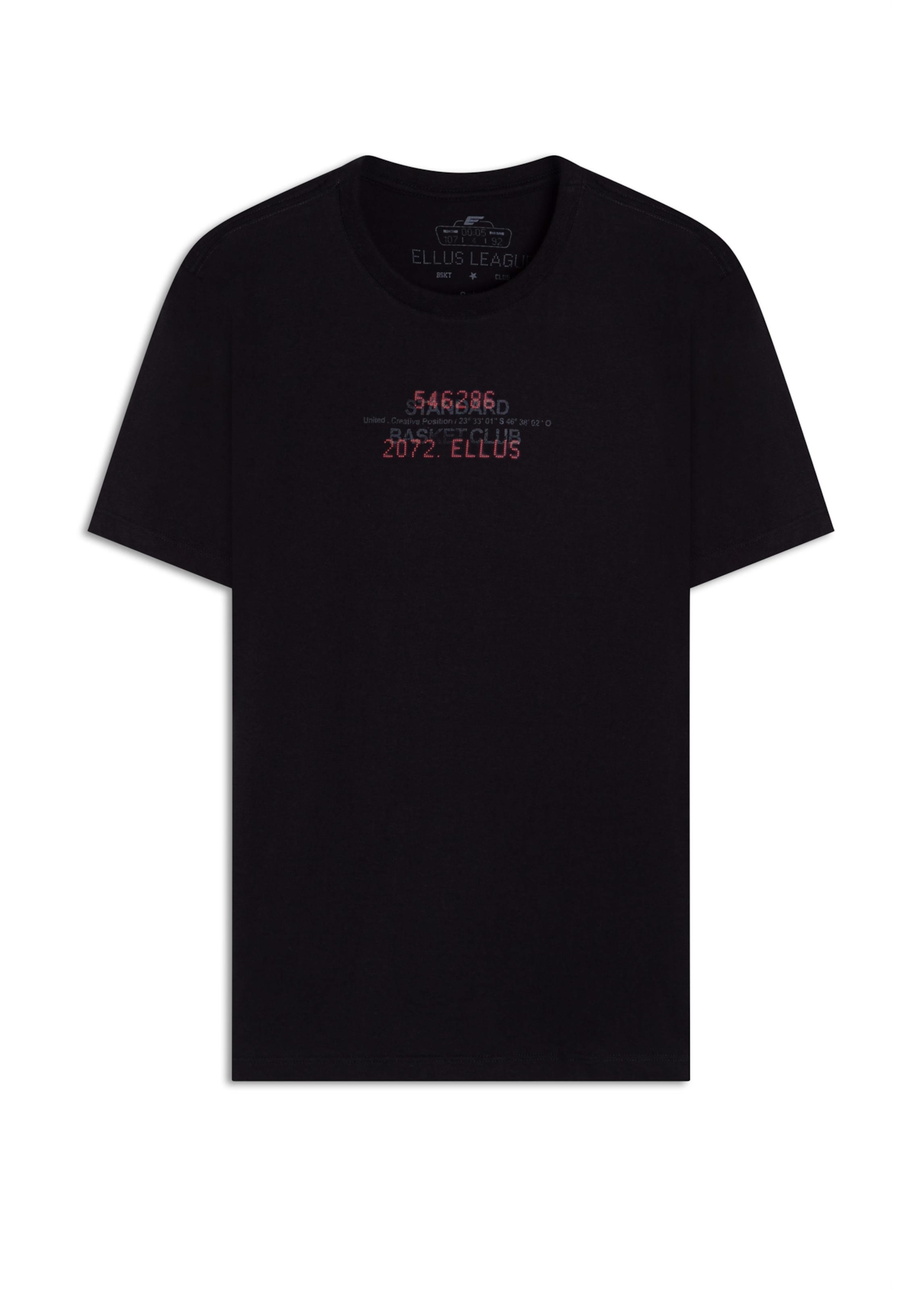 T-Shirt  Basketclub Classic Preto
