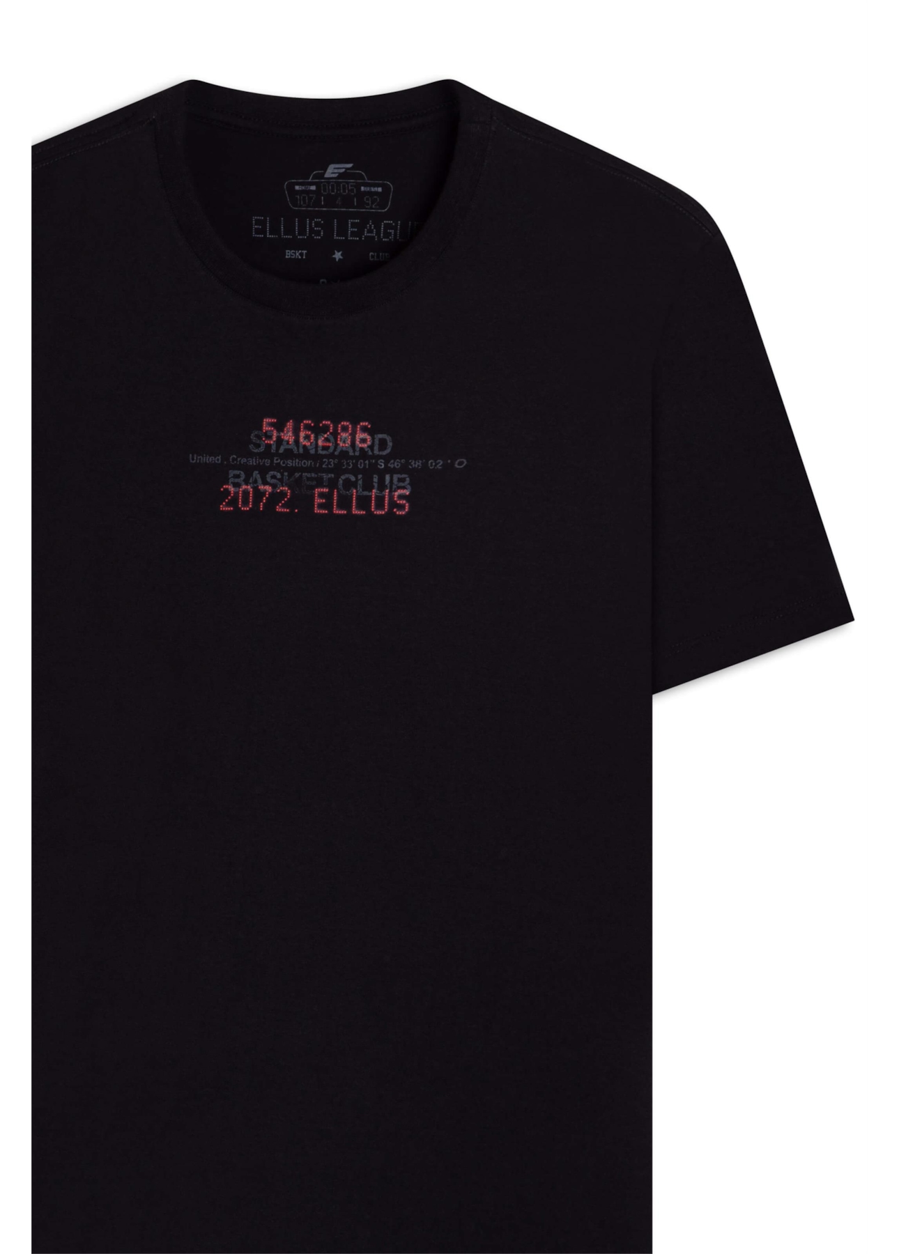 T-Shirt  Basketclub Classic Preto