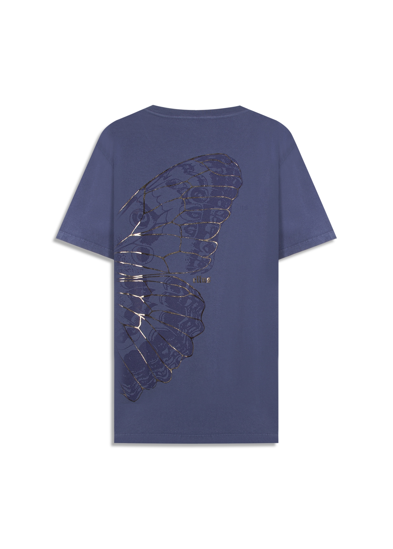 T-Shirt Butterfly Classic Azul Jeans