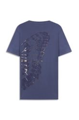 T-Shirt Butterfly Classic Azul Jeans