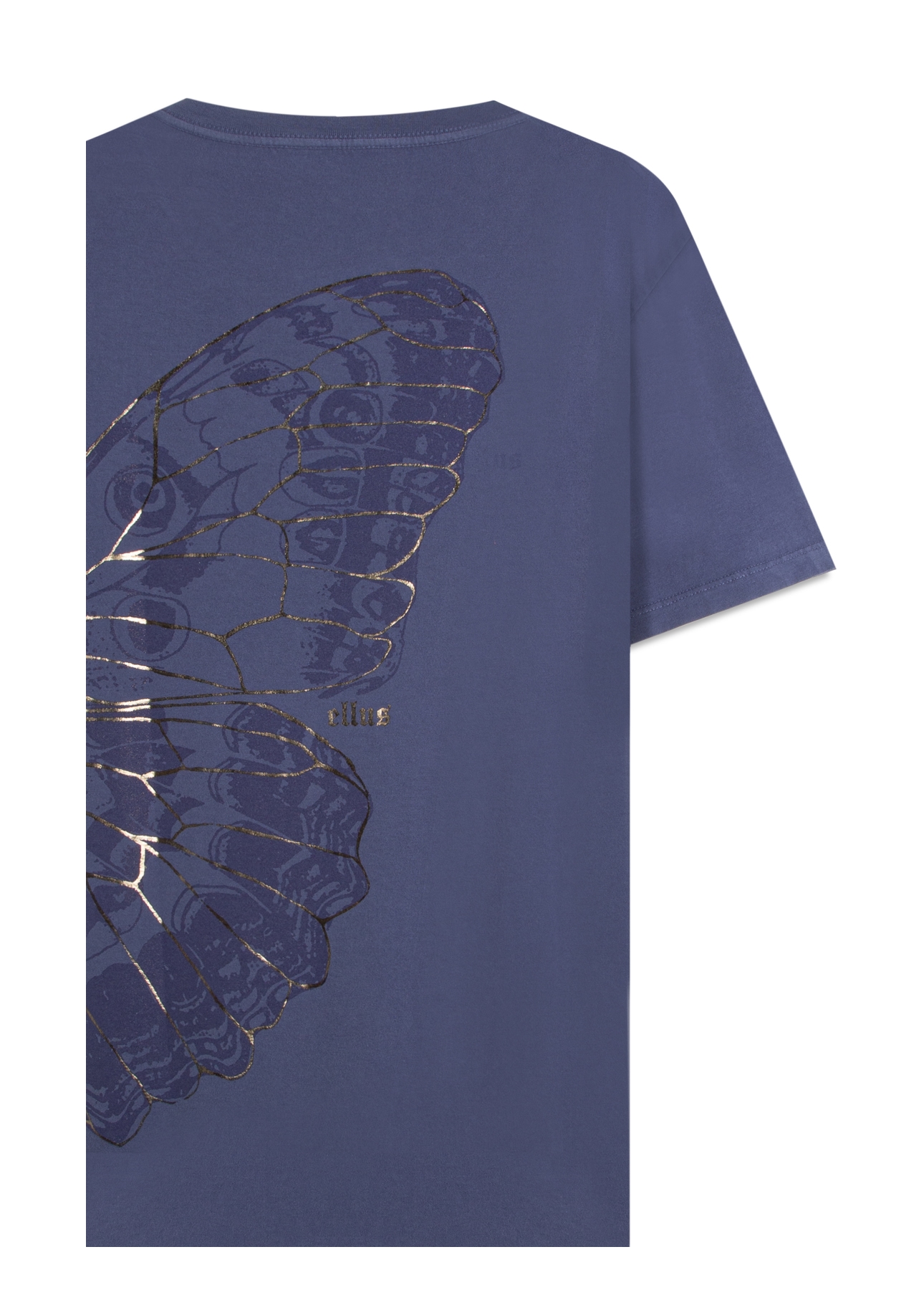 T-Shirt Butterfly Classic Azul Jeans