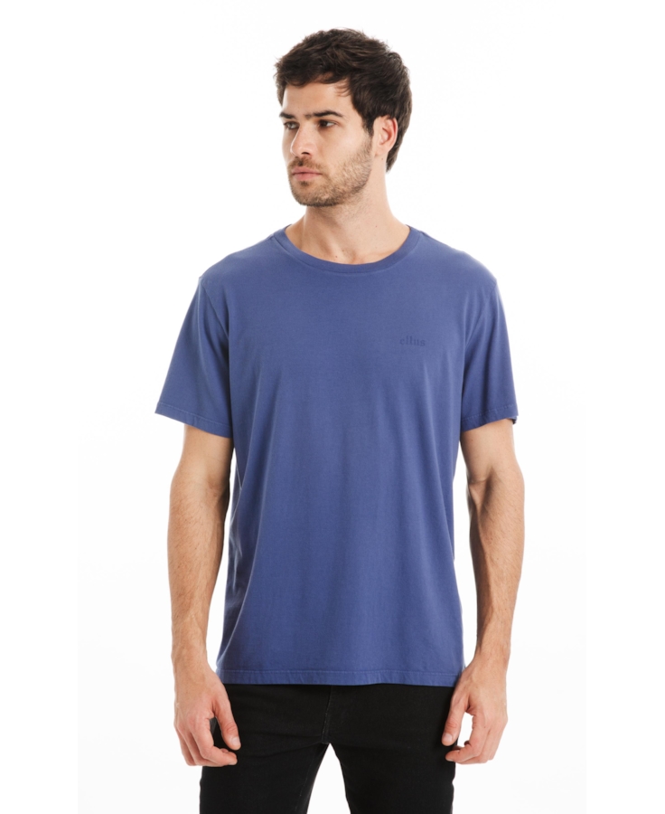 T-Shirt Butterfly Classic Azul Jeans