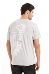 T-Shirt Butterfly Classic Azul Seco