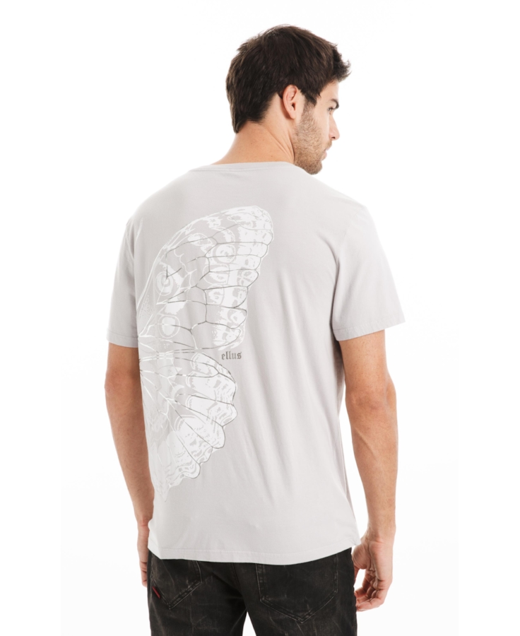 T-Shirt Butterfly Classic Azul Seco