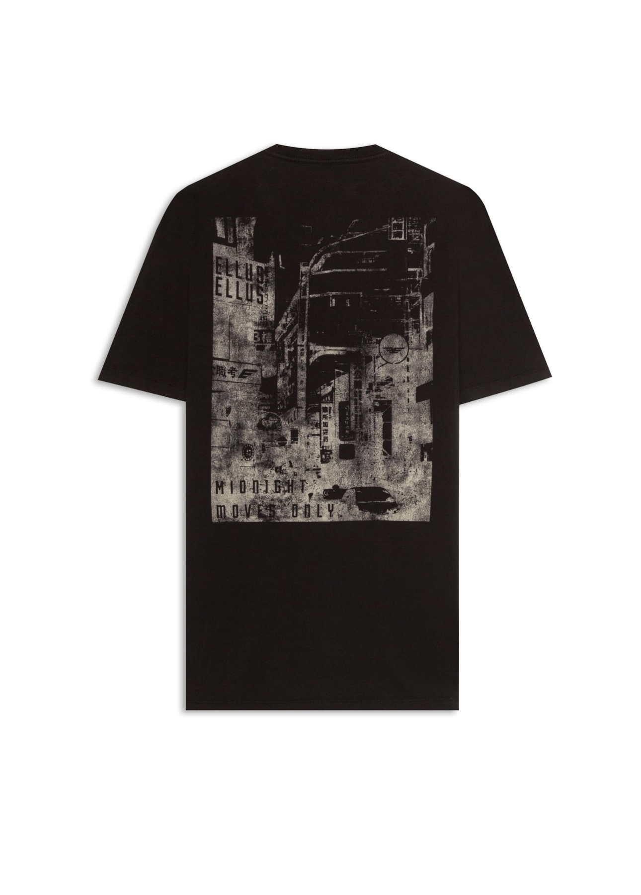 T-Shirt  City Lights Preto