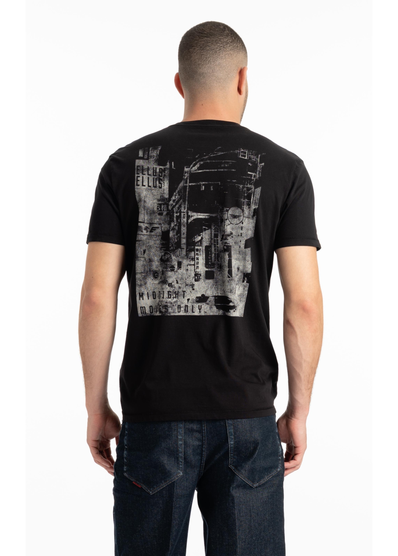 T-Shirt  City Lights Preto