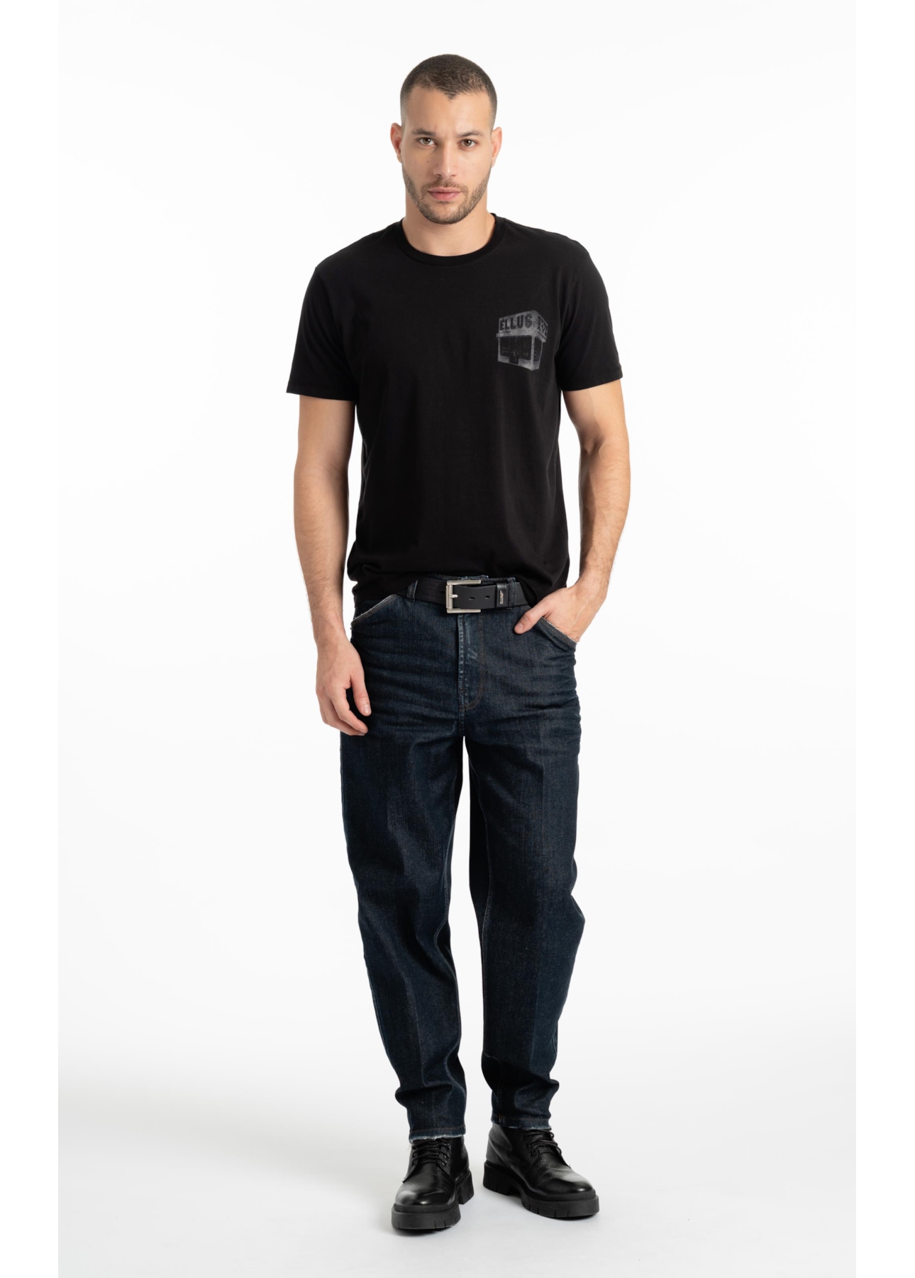 T-Shirt  City Lights Preto