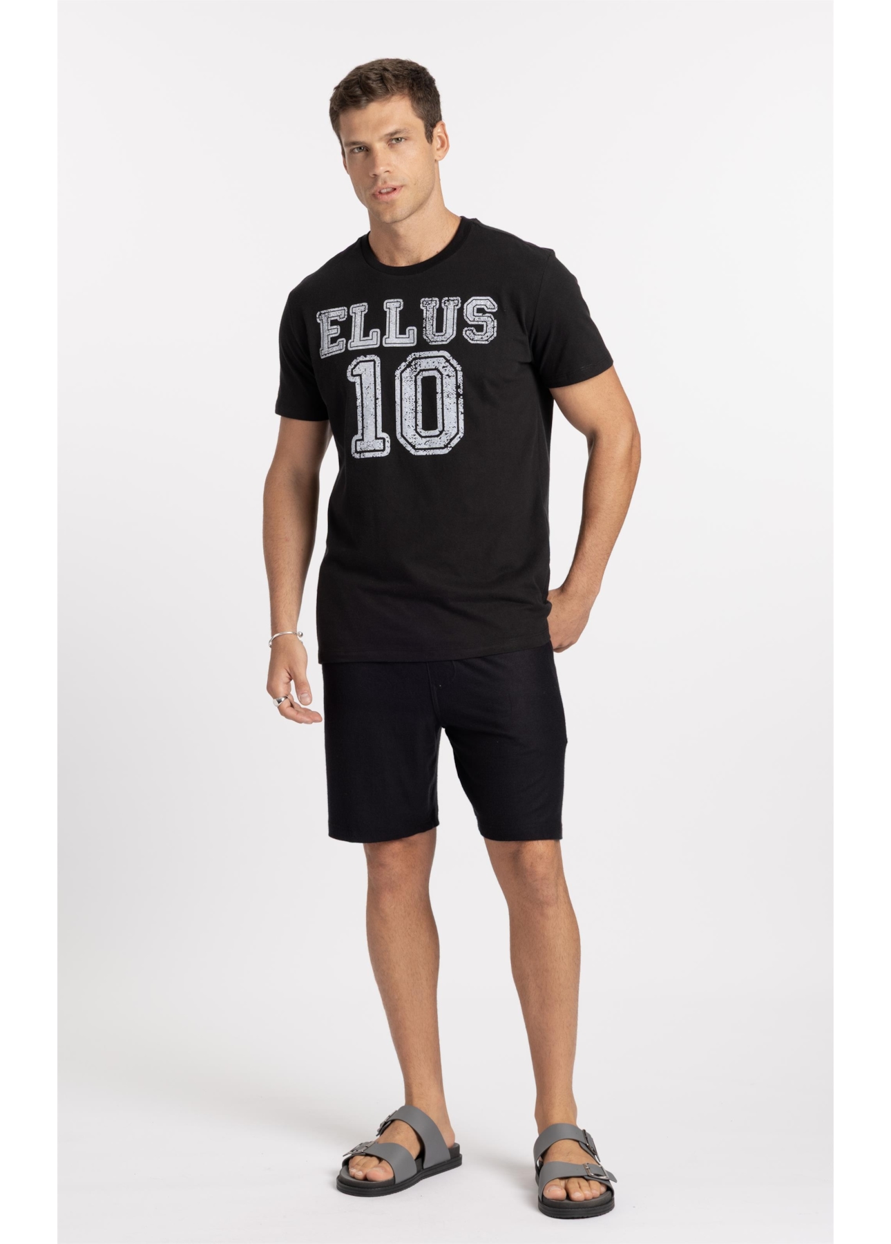 T-Shirt Classic Ellus Preto
