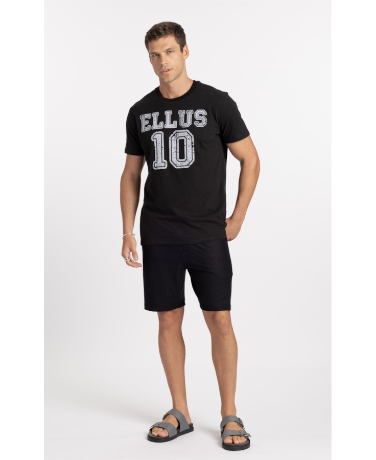 T-Shirt Classic Ellus Preto