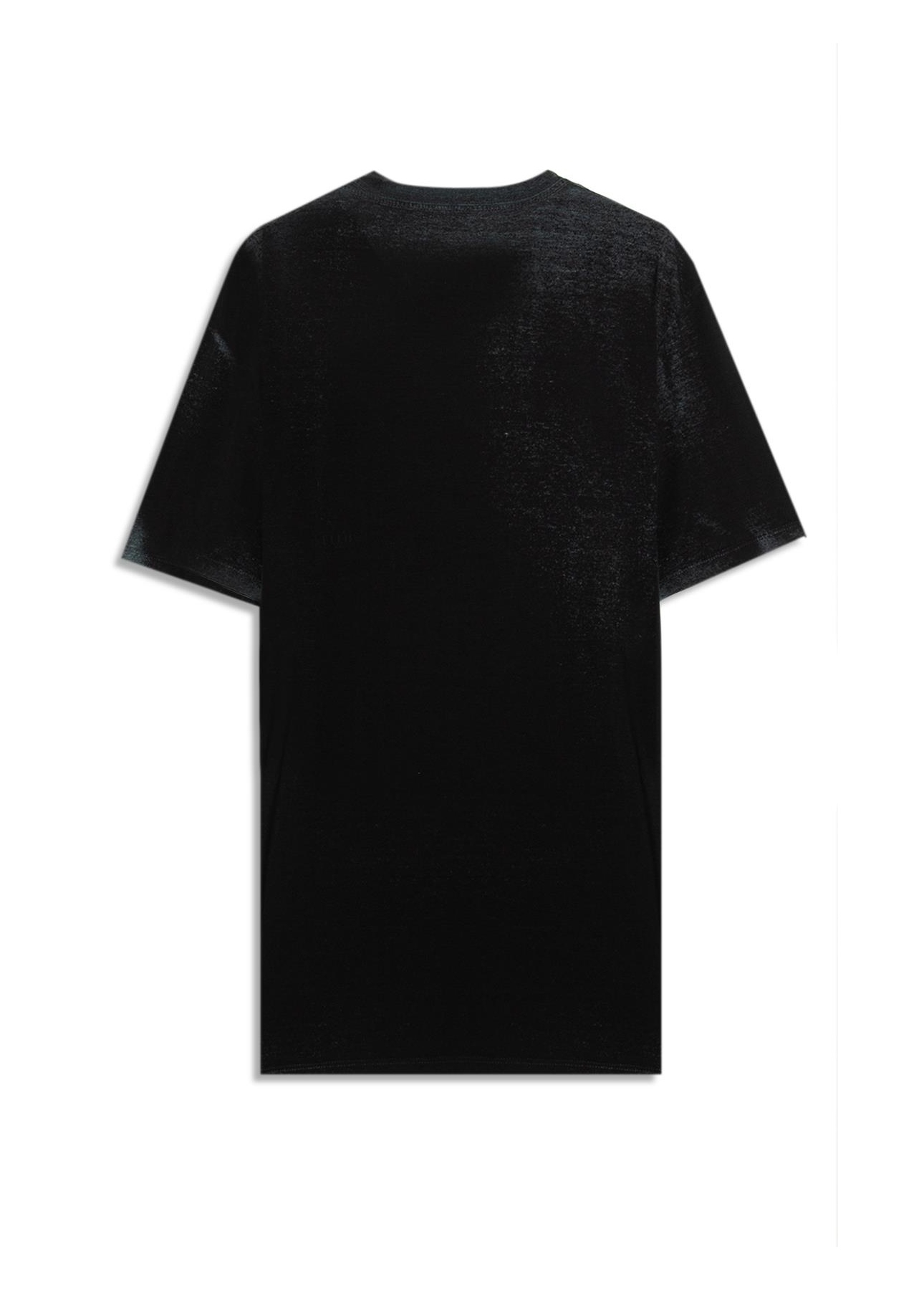 T-Shirt Cotton Devore High Flush Classic Mc Petroleo