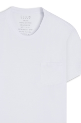 T-Shirt Cotton Easa Pocket Branco