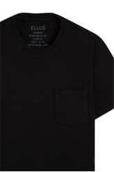 T-Shirt Cotton Easa Pocket Preto